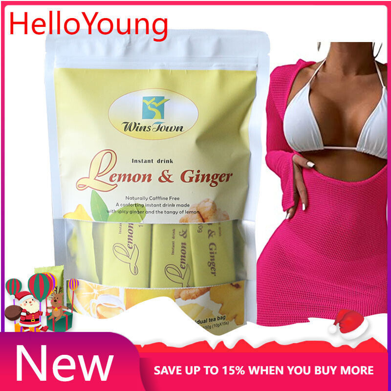 Lemon Ginger Herbal Tea 10g*15Bags Supports Healthy Digestion Lemon Ginger Tea Main image
