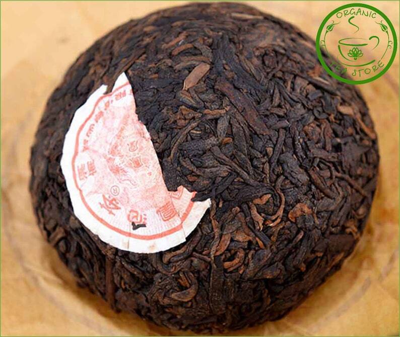 Chinese Puerh Tea Pur-erh  Cake 100g Chinese Tea Ripe Puer Puerh