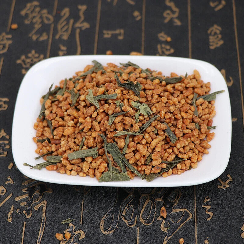 Xuan Mi Cha High Quality Brown Rice Green Tea Bag Genmaicha 100g Secondary image