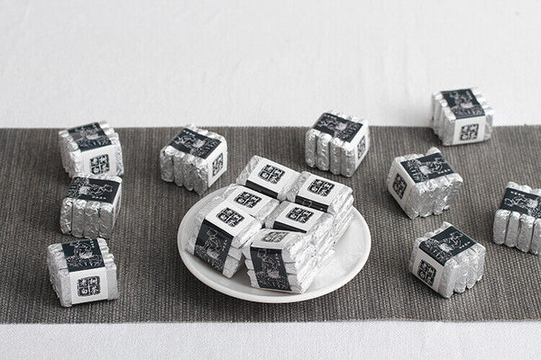 HelloYoung 500g Yunnan Pu'er Tea Old Tree White Tea Small Square Small Square Brick Bulk