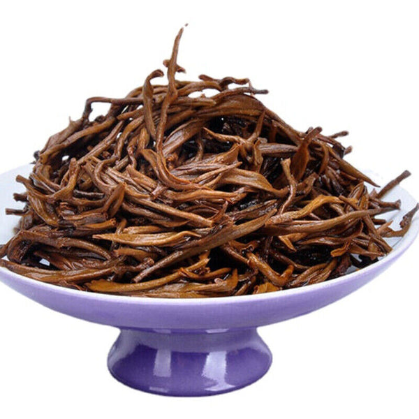 HelloYoung China Top Wuyi Black Tea Organic Health Food 125g Autumn Jin Jun Mei Eyebrow Tea