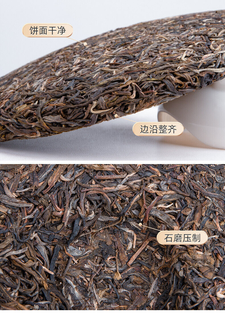 Puerh Tea Cake Head Spring 357g Large Leaf Old Tree Raw Tea Seven Zi Cakes Pu'er