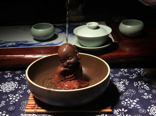 Hand Decoration Pet Monk Sand Tea Set Buddha Factory Outlets Tea Fitting