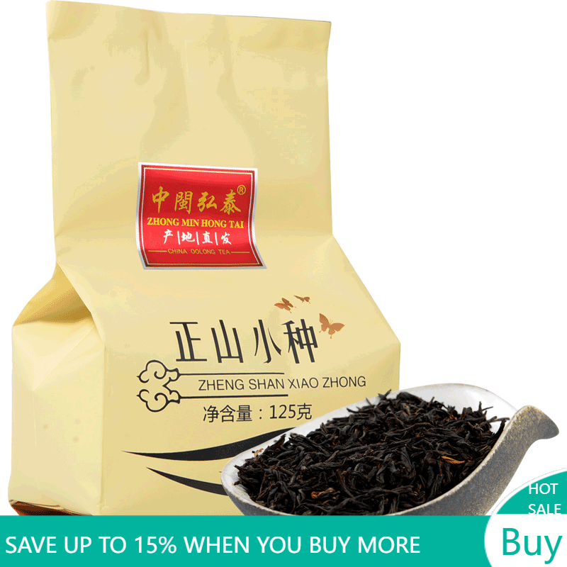 125g Fujian Wuyi Non-Smoked Lapsang Souchong Tea High Mountain Tea Black Tea Main image