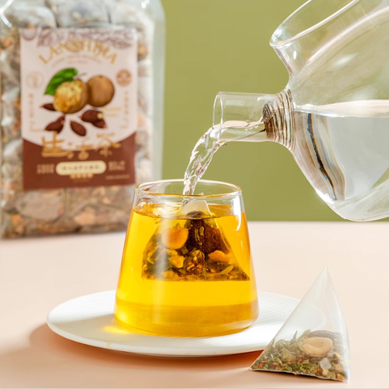 Fat Sea Loquat, Licorice, Chrysanthemum & Honeysuckle Throat Care Tea Main image