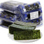 Roasted Seasoned Seaweed Snack 100 Sheets Korean Salted Thai Style Crispy