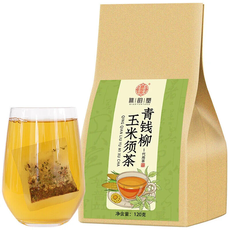 Green Willow Corn silk Tea Healthy Herb Tea Bag 120g Main image