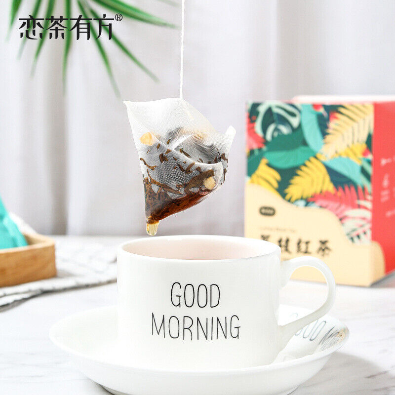 HelloYoung 30g Box packed triangular tea bag white peach oolong tea flower fruit tea bag
