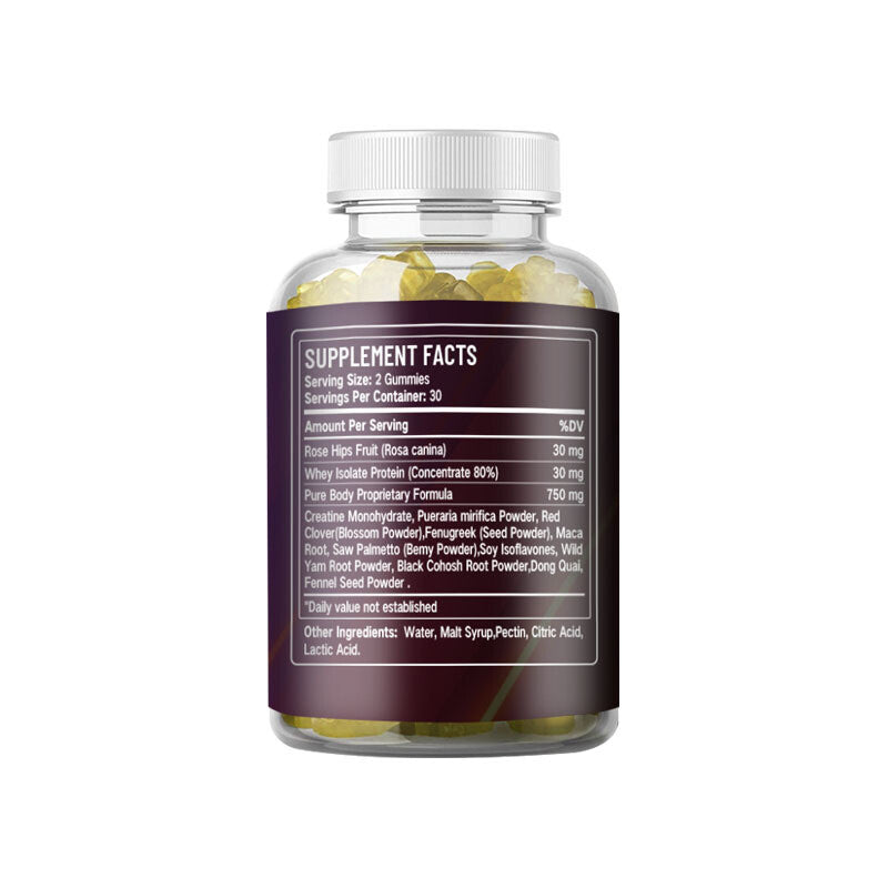 Hip Butt Enhancing Gummies – Big Butt Capsules, Boost & Firming 60 Capsules