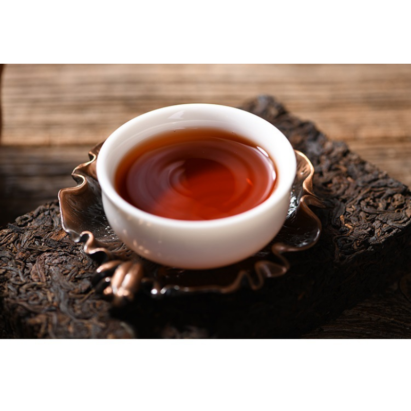 Aged and Scented Old Tea Brick 250g/8.8oz Puerh Tea Brick Ripe Tea Lao Banzhang