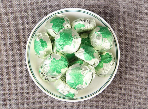 Yunnan Lotus Leaf Pu'er Ripe Tea Scented Tea Xiaotuo Tea Herbal Tea 500g