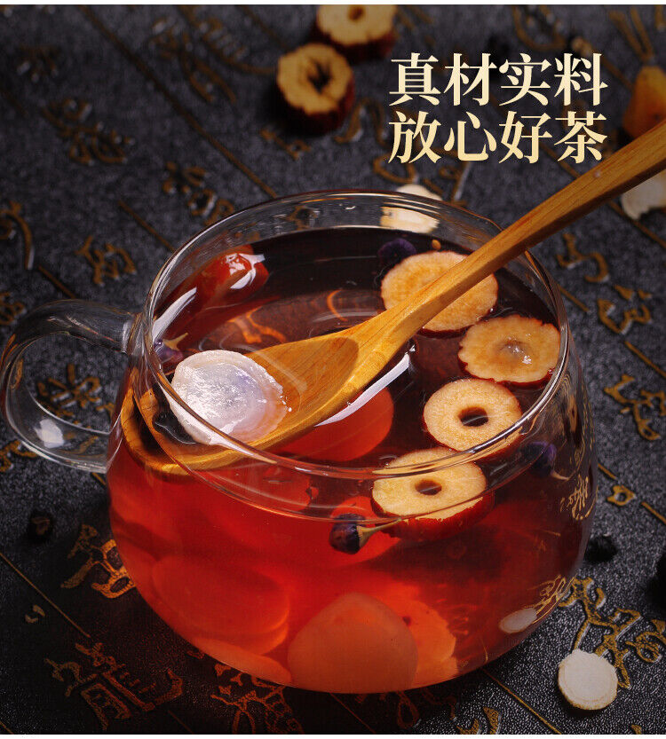 Five Treasures Tea Ginseng Wolfberry for Men's Healthy Tea Bag Combination