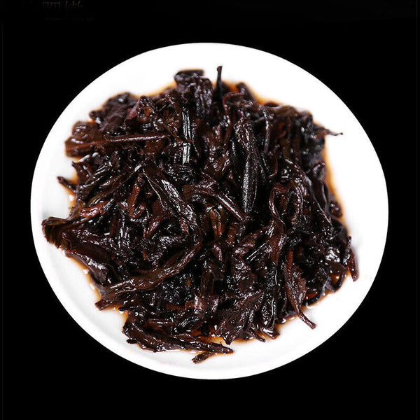 Spring Aged Tea Old Man'e Red Seal Pu'er Tea Ripe Tea 357g Seven Cakes Tea