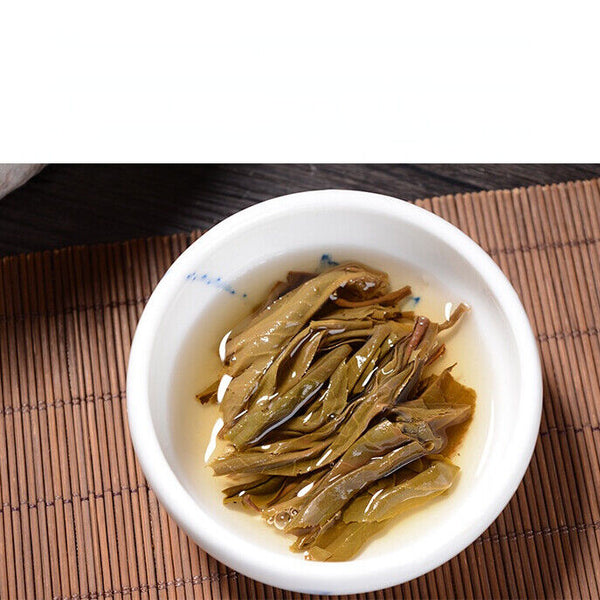HelloYoung Cake Brown Mountain Big Tree Green Tea Slimming 357g Premium Pu-Erh Raw Tea