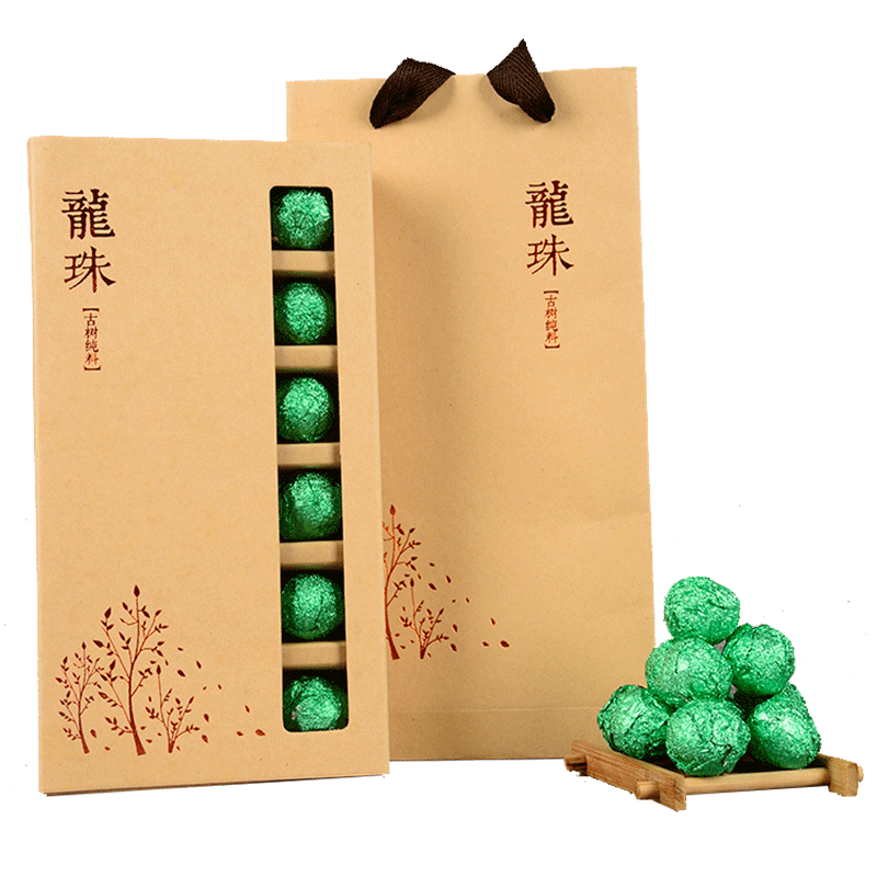 HelloYoung 120g 18 Pack Yunnan Pu'er Tea Handmade Jasmine Dragon Ball Tea