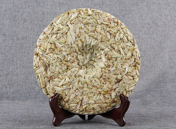 Ancient Tea Buds Tea Cake Pu'er Raw Tea 357g Early Spring Bud Buds