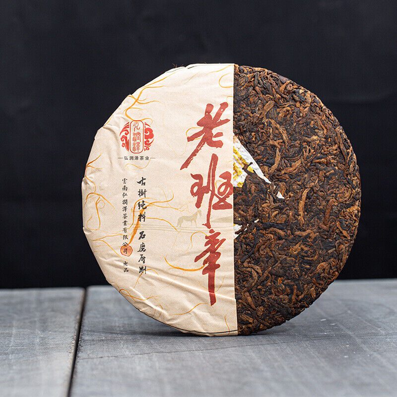 Lao Banzhang Golden Bud Ripe Tea Yunnan Pu'er Ripe Tea Pu'er 375g Main image