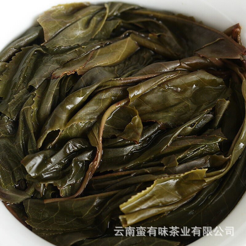 HelloYoung 500g Loose Tea Yunnan Puerh Tea Menghai Qiao Mu Raw Tea (No.1 PN) Big Tree Tea