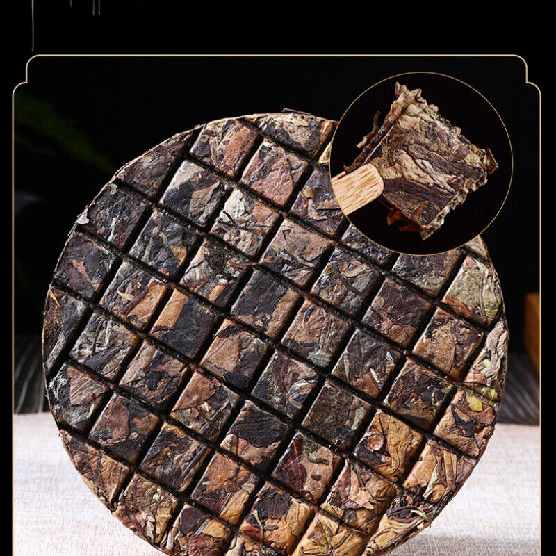 HelloYoung White Tea Cake Slimming Healthy Drink Natural 200g Yunnan Old White Tea Big Leaf