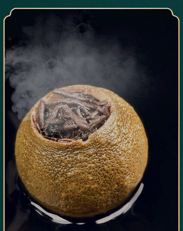 Raw Sun-dried Tangerine Pu'er Tea Kumquat Tangerine Peel Yunnan Pu'er Ripe Tea