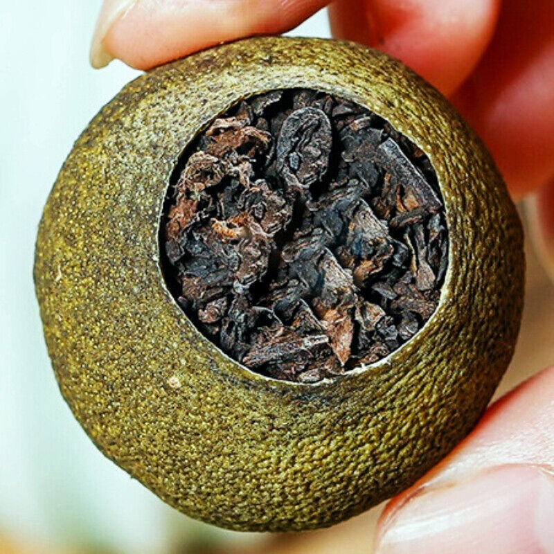 HelloYoung Chinese Puerh High Quality Cooked Tea Black Tea Tangerine Peel Pu-Erh Tea 500g