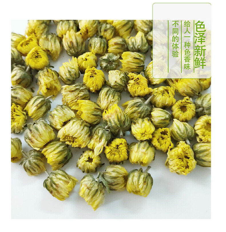 HelloYoung Plum Chrysanthemum Hang White Chrysanthemum buds flower tea bulk 17.6oz