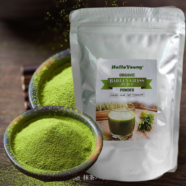 Organic Barley Grass Powder, Certified Organic 50-500g, Best Available Quality