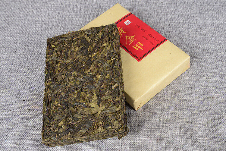 HelloYoung Yunnan Puerh Tea Iceland Gold Leaf Raw Tea 500g Puerh Raw Tea Brick