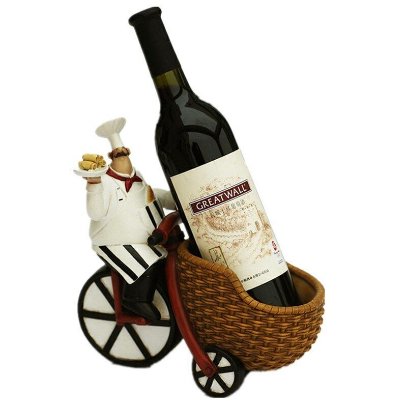 Wine Rack Wine Bottle Wine Stand Holder Home Hotel Chef Resin Wine Display Shelf