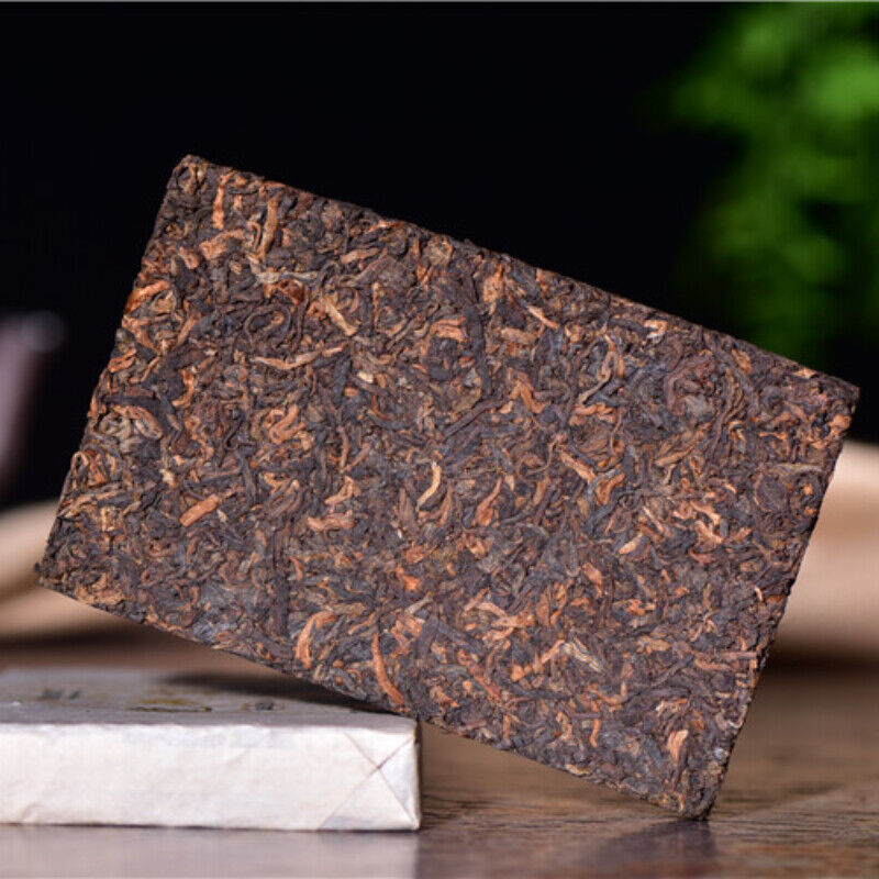 HelloYoung TeaPuerh Cooked Black Tea Healthy Drink 250g Chinese Tea Banzhang Pu-Erh Tea Brick Secondary image