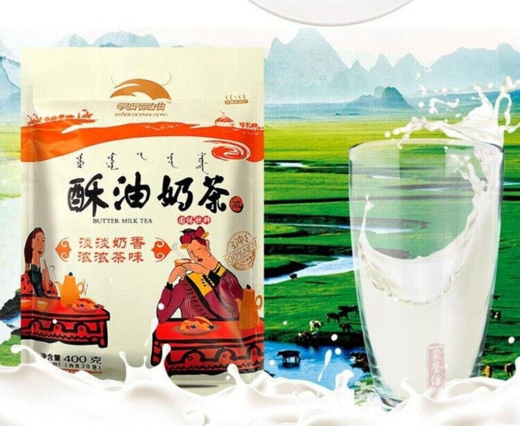 Salted Rae Inner Inner Mongolia Salted Butter Milk Tea Powder 400g Individually Packed ...