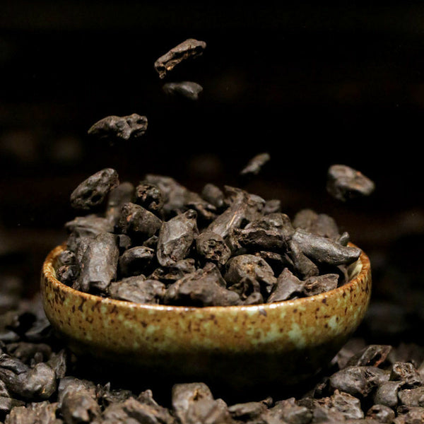 HelloYoung Chinese Pu'er Tea Glutinous Rice Fragrance Pu-Erh Black Tea Cooked Puer Tea 250g