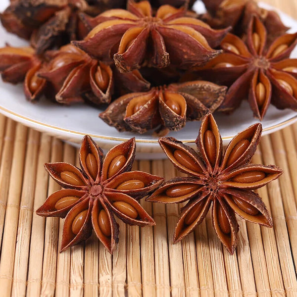 Bulk Star Anise Spice Edible Sulfur Free Stew Braised Seasoning 250g