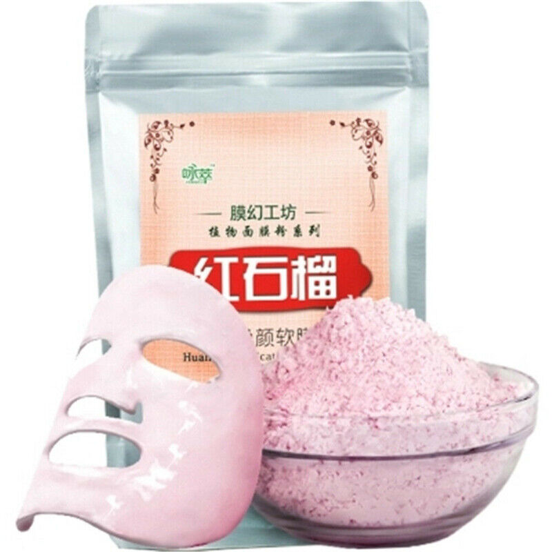 HelloYoung Pure Red Pomegranate Guava Facial Mask Powder Moisturizing Shrink Pores 500G Main image