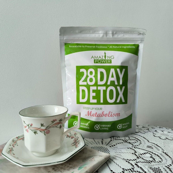 28 Day Natural Health Detox Tea Slim Weight Loss To Get Skinny Belly Fit Tea