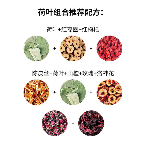 500G Bulk Lotus Leaf Weishan Lake Lotus Leaf Tea Bulk Dry Lotus Leaf Granules