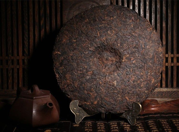 HelloYoungOld Ripe Pu Er Tea 357g Oldest Puer Tea Puerh Black Tea Pu Er Red Tea Pu-erh