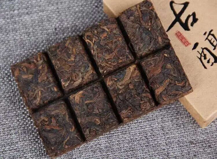 Compress Tea Cake Royal Puer Tea Mini Brick Shucha Yunnan Puerh Tea 50G
