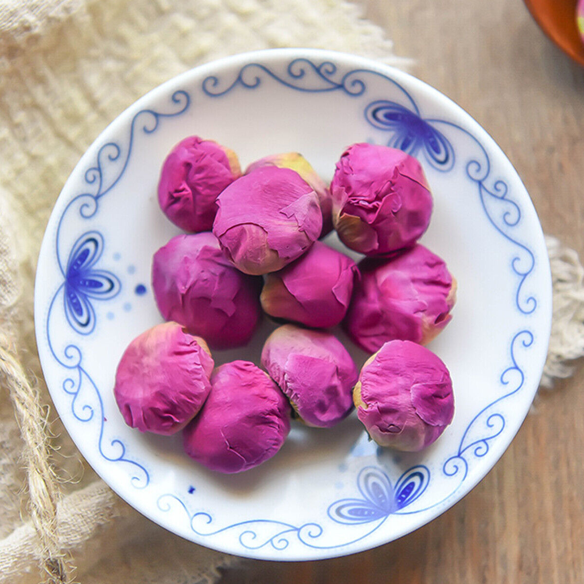 Rose Ball Tea Peony Flowers Tea Herbal Flower Chinese Special Bulk Green Tea