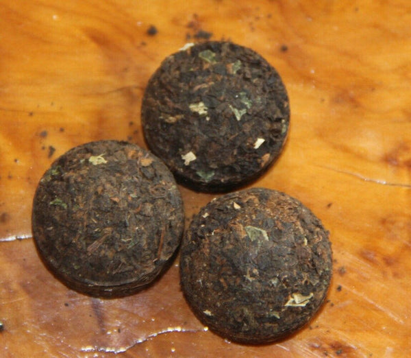 Hong Yuan Pu'er Tea Natural Glutinous Rice Flavor Mini Tuocha Puer Tea 200g Ripe