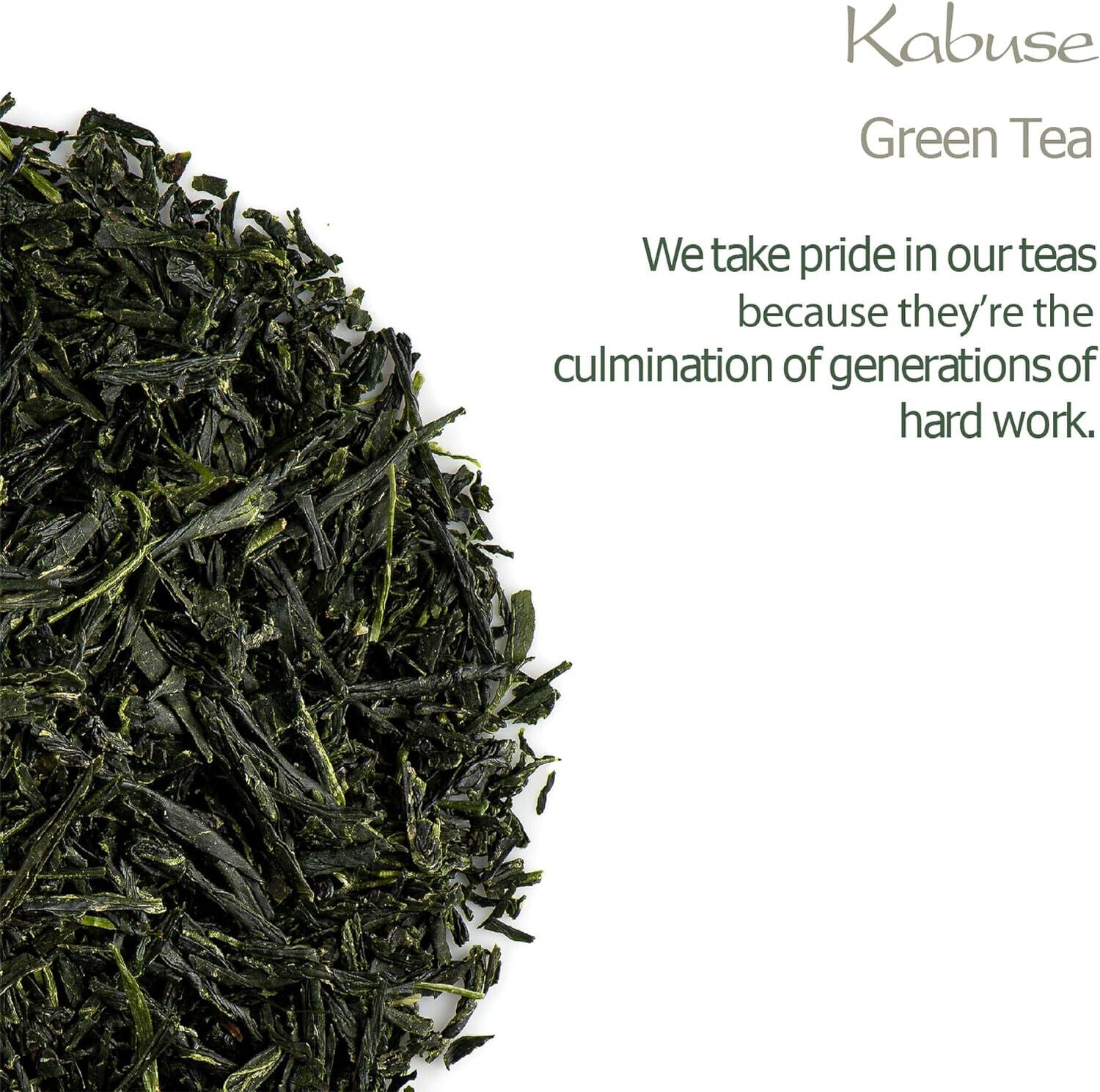 Kabuse Japanese Tea Japan - Kabusecha Between Sencha and Gyokuro Green Tea 50g Secondary image