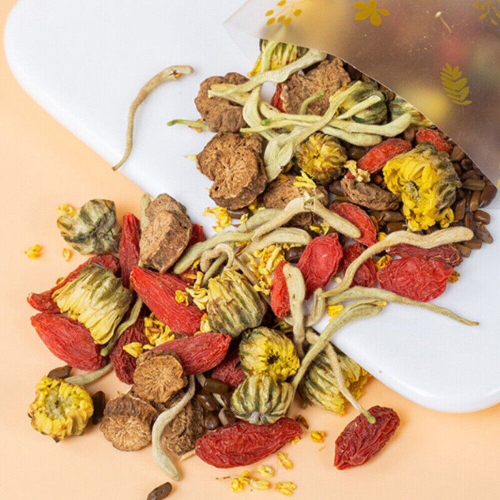 Chrysanthemum Goji Cassia Herbal Tea 100g 10gx10 Packs Wellness Blend
