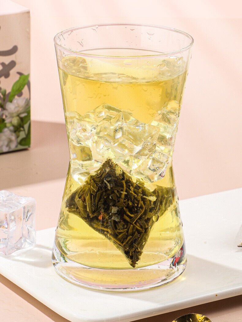 Premium Chinese Jasmine Pearl Oolong Tea - Hand-Rolled Blooming Tea Bags ( 45g)