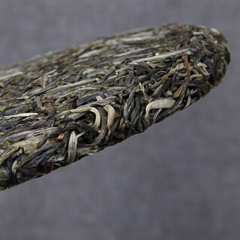 HelloYoung Yunnan Pu'er Green Tea Cake Health Drink 357g Natural Ancient Tree Raw Puerh Tea