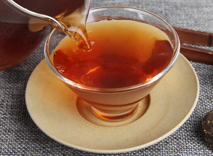Fermented Tea Cake Compressed Pu-erh Tea Yunnan Shu Puer Tuocha 500g per Bag