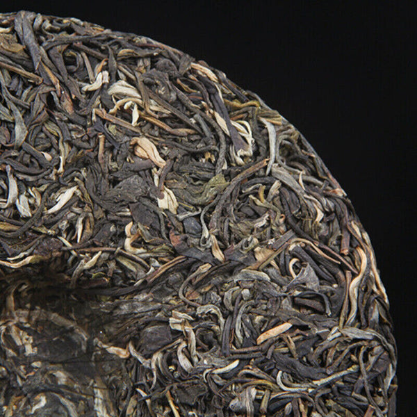 HelloYoung 357g Natural Orchid Cha Tea Cake Ban Zhang Tea Wang Health Green Tea