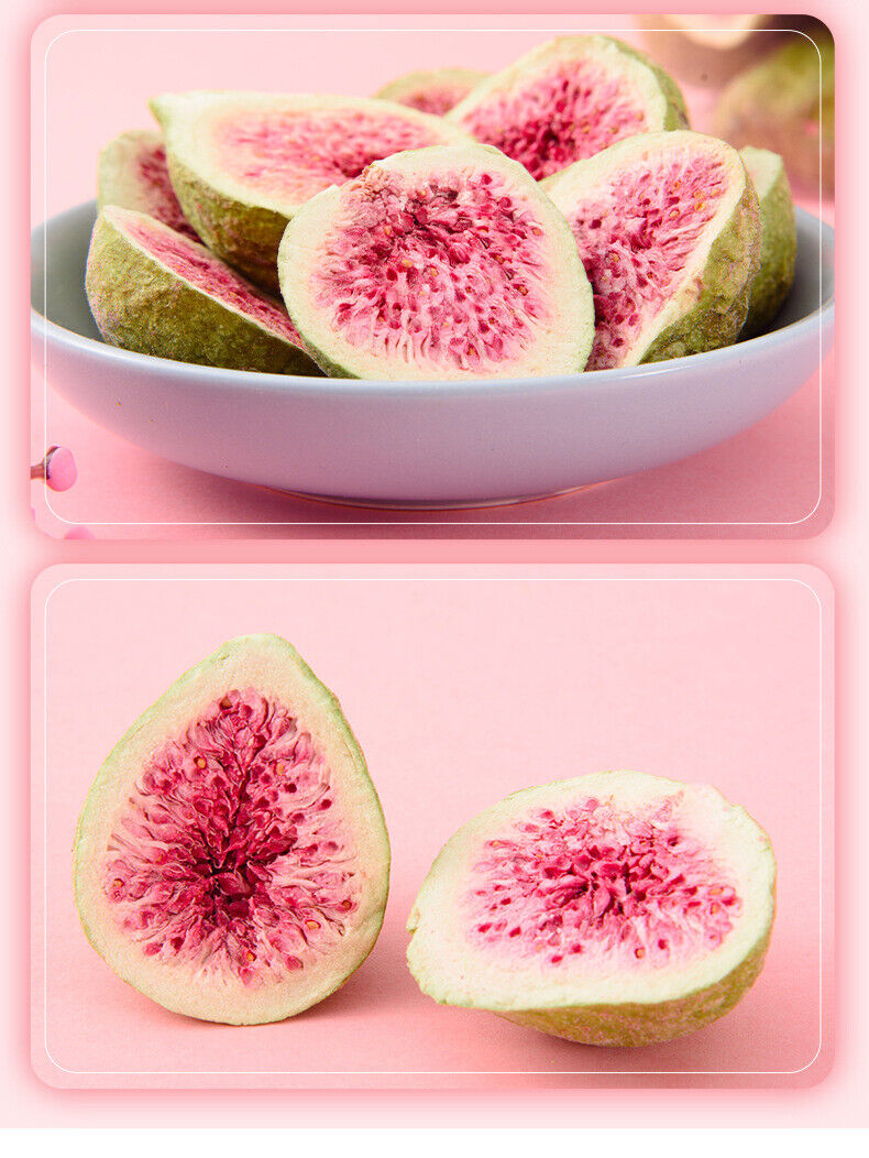 Freeze-dried Figs Ready-to-eat Fruit Crisp Dehydrated Dried Figs Bulk Snacks