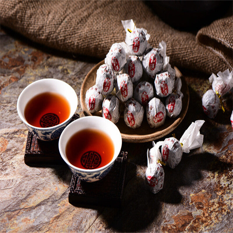 Mini Pu-erh Tuo Cha Dragon Ball Cooked Tea Premium Yunnan Oyster Black Tea Main image