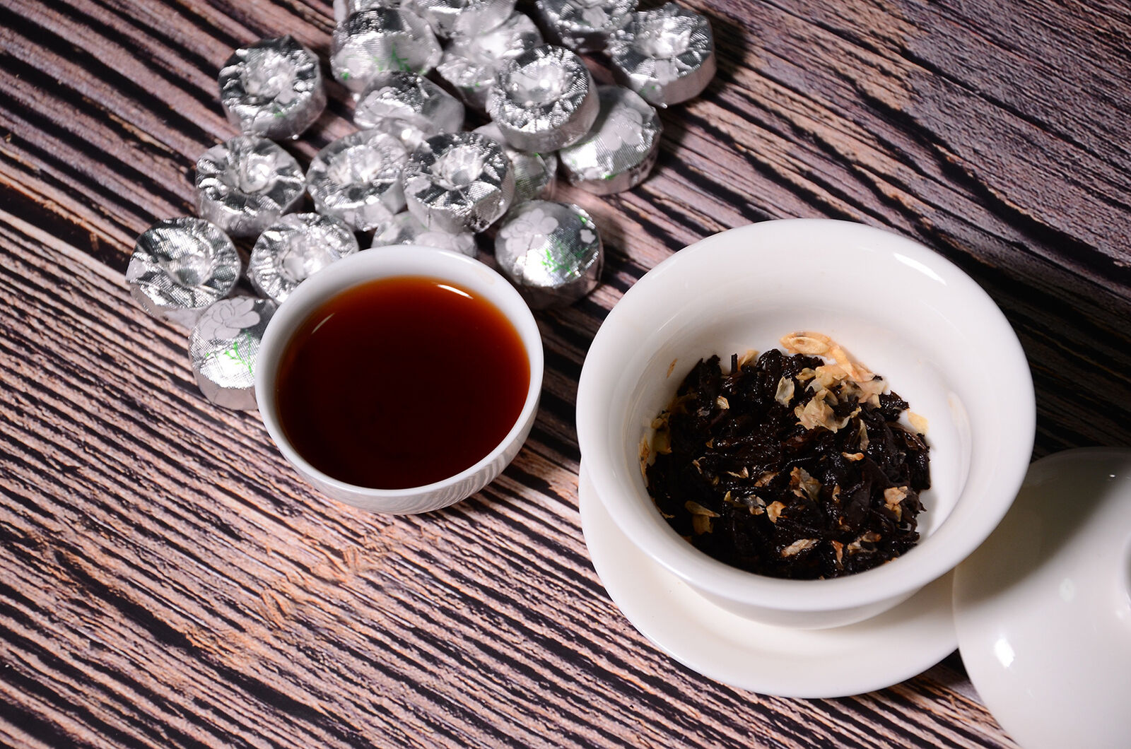 HelloYoung Yunnan Small Tuo Tea Jasmine Mini Small Tuo Tea Puerh  Ripe Tea 500g