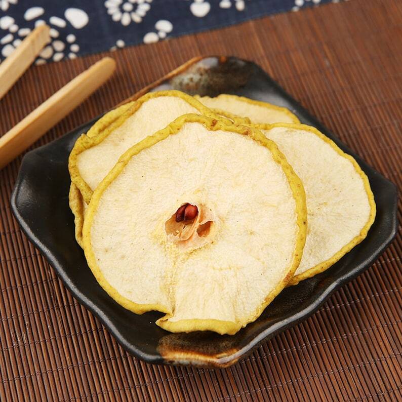 500g Organic Dried Pears Slices, Pear Chips, Pear